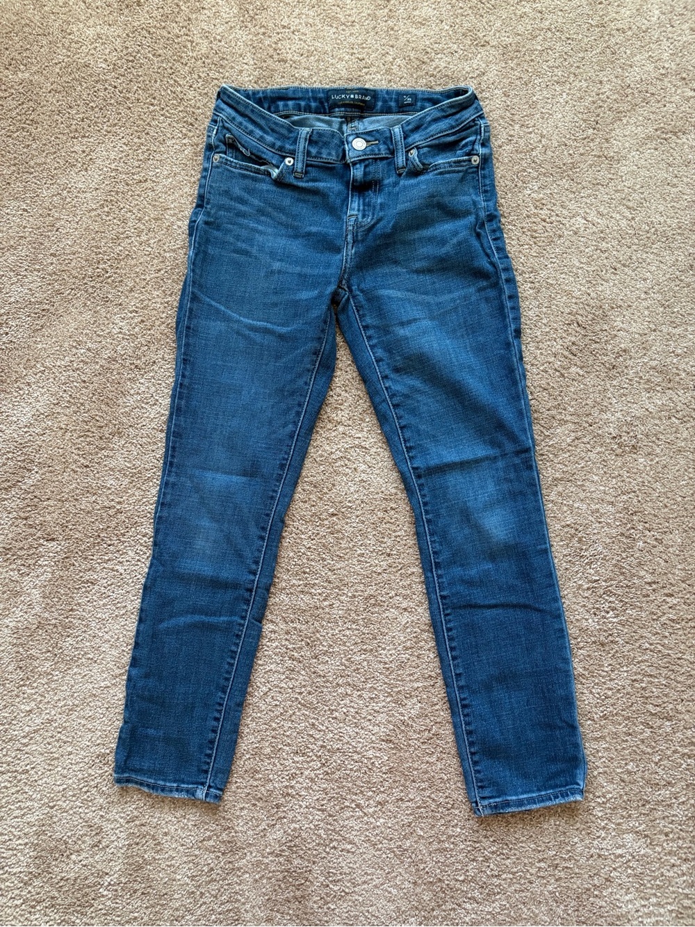Lucky Brand Lolita Skinny Blue Denim Jeans
